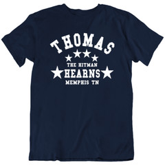 Thomas The Hitman Hearns Memphis TN Training Gym Boxing Legend T-Shirt Tee Gift