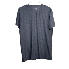 Spyder T-Shirt Men’s Medium Gray Athletic Short Sleeve Shirt Active Solid Top
