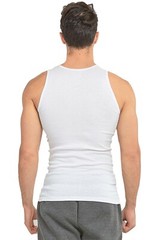 Mens 3 Pack Knocker White A-SHIRTS Small Medium Large XL 2XL 3XL