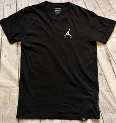 Jordan Tshirt Mens Medium Black Jumpman Air Logo Short Sleeve Standard Fit