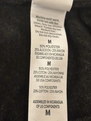 Nutrition Facts Daily Dozen T-Shirt – Dark Gray Heather – Size Medium