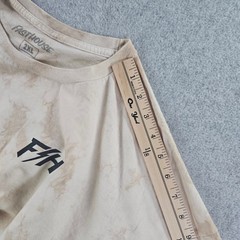 Fasthouse Long Sleeve Shirt Mens 2XL Tan Tie Dye Graphic Moto BMX Streetwear
