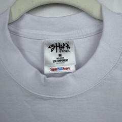 Shaka Wear Heavyweight White T-Shirt Mens M 100% Cotton Blank NWOT Lot of 5