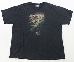 Rare Vintage Soilwork Sworn to a Great Divide 2009 Tour T Shirt 2000s Black 2XL