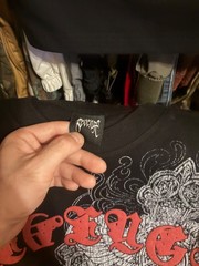 Revenge t shirt medium. Black new with tags 150$ authentic shirt