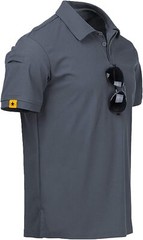 Men’s Tactical Polo T-Shirt Quick Dry Combat Short Sleeve Team Work Casual Shirt