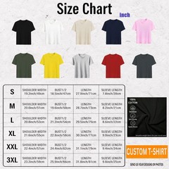 Print Your Photo Text Logo Custom DIY Cotton Family Reunion Team Personalized