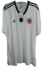 adidas Performance Men’s Soccer FCF Tee, White/Collegiate Navy, 2XL