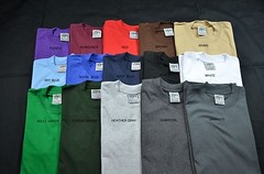 6 NEW SHAKA WEAR SUPER MAX HEAVY WEIGHT T-SHIRTS COLOR TEE PLAIN MEDIUM 6PC