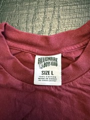 Billionaire Boys Club Burgundy T Shirt Men’s L