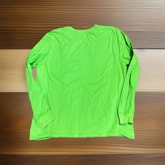 Nike The Nike Tee Green Long Sleeve Men’s T-Shirt XL Athletic Cut