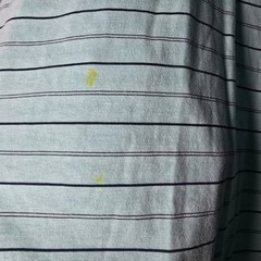 Greg Norman for Tasso Elba Five Iron Striped T-Shirt Light Blue Size XL