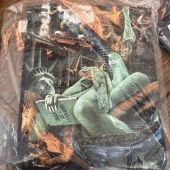 Supreme SS23 T-Rex Tee Black Size M Medium Brand New Sealed in Bag