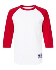 Champion Unisex Raglan Sleeve Baseball T-Shirt T137