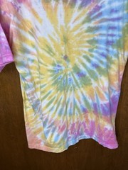 Vintage Santa Monica California Pier T Shirt Tie Dye Unisex Adult Size Small