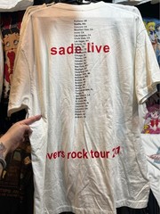 Sade Lovers Rock Live Tour 2001 Graphic T-Shirt Vintage Style Single Stitch L