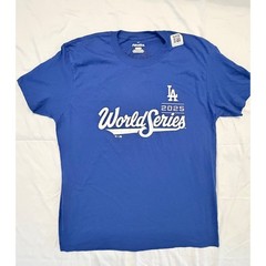 NWT Fanatics Los Angeles Dodgers Yamamoto 2025 World Series T-Shirt Mens XL Blue