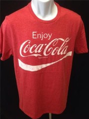 NEW Enjoy Coca Cola COKE Mens Sizes XS-S Super Soft Vintage Look Old Navy Shirt