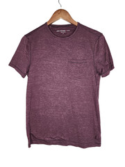 John Varvatos Star USA Bond Burnout Tee in Purple Size S