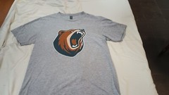 District Made custom t-shirt, stay hungry Carter Lumber Est. 1932 advertising.