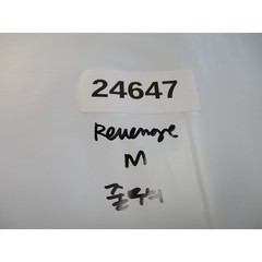 Revenge Shirt Mens Medium Black White Striped Outline Logo