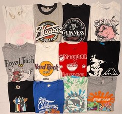 Lot Of 12 Vintage 80s 90s Y2k T-Shirts Sizes XS Sm Med Humor Beer Hard Rock Etc