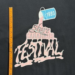 Vintage 1993 Festival T Shirt XL Fruit of the Loom USA Single Stitch Graphic