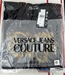 Versace Jeans Couture Baroque Logo Cotton T-Shirt