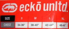4 Pack Men’s A Shirts Size M Cotton Pre-Shrunck Super Soft Rhino Ecko Unltd $40