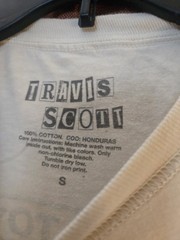 Travis Scott Men’s Off White Hood Toyota Birds Archive Long Sleeve Tee S