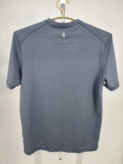 Johnnie-O Runner Featherweight PREP-FORMANCE T-Shirt Mens S Wake Gray NWT