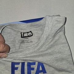FIFA World Cup 2026 Adult T-Shirt Lg Tour Style Nwt Grey See Pics