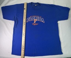 Gildan Activewear Heavy Weight Cotton Mens XL Blue T Shirt University Of Florida