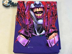 Graphitti Designs Joker Salvation by Neal Adams Purple T-shirt Hanes Tagless 2XL
