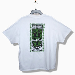 Vtg 90’s HOUSE OF BLUES New Orleans French Quarter XL White T Shirt Latin Drums