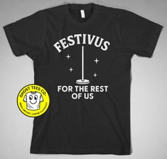 Festivus seinfeld For The Rest of Us T Shirt authentic christmas holiday gif 90s