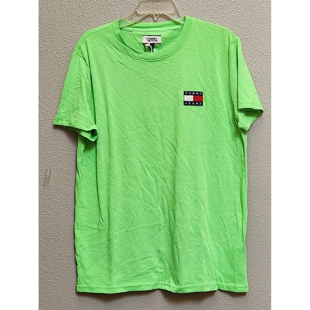 TOMMY HILFIGER Men’s Short Sleeve T-Shirt Green – XL – NEW NWT