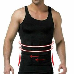 Men’s Slimming Body Shaper Vest Abs Abdomen Compression Shirts Workout Tank Tops
