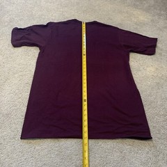 VTG Champion Maroon Plum HeavyWeight Cotton Lot Of T Shirt Large (12) & XL (12)