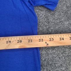 Nike Shirt Mens Large Game Royal Blue Gray Red Futura Logo Sportswear Cotton Tee