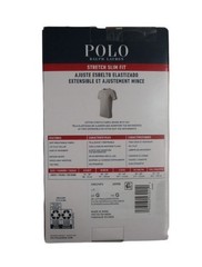 3 PACK POLO RALPH LAUREN STRETCH SLIM FIT COTTON GRAY BLACK CREW NECK T SHIRTS
