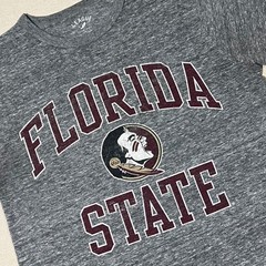 Florida State Seminoles League Heather Gray T Shirt Small NCAA Football