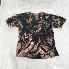 Vintage 90s Gildan T-Shirt Custom Bleach Dye Reworked Grunge Washington DC L