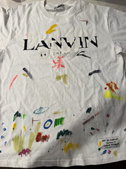 Lanvin x Gallery Dept. Men’s XL Crew Neck Short Sleeve Graphic Logo T-Shirt