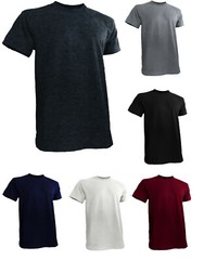 Styllion Big and Tall – Crew Neck Mens Shirts – Heavy Weight – Stretchable – CSS