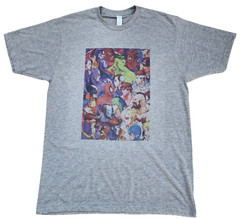 Marvel VS Capcom Arcade Men’s T-shirts Vintage Gray Retro Soft Style Gift Idea