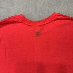 Spyder Mens Large Graphic T Shirt Red Exploring USA Outdoor Logo Stretch NWT