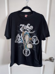 Vintage Zoso Led Zeppelin Tribute Band Tour T-Shirt USA Made Single Stitch XL