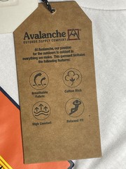 AVALANCHE Outdoor Supply Company Men’s Lot of 2 Shirts Pick Your Size NWT