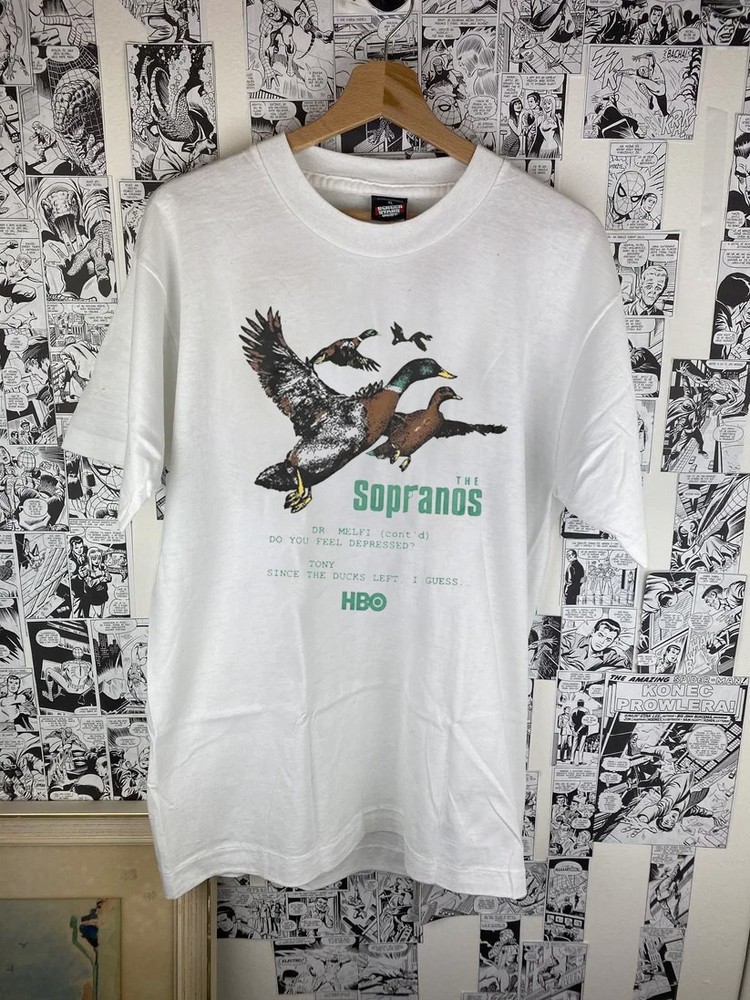 The Sopranos Ducks classic style unisex white t-shirt QT7872